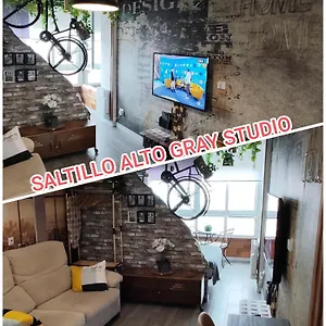 Saltillo Alto Gray Studio. Vistas Al Mar Y Piscina Appartement